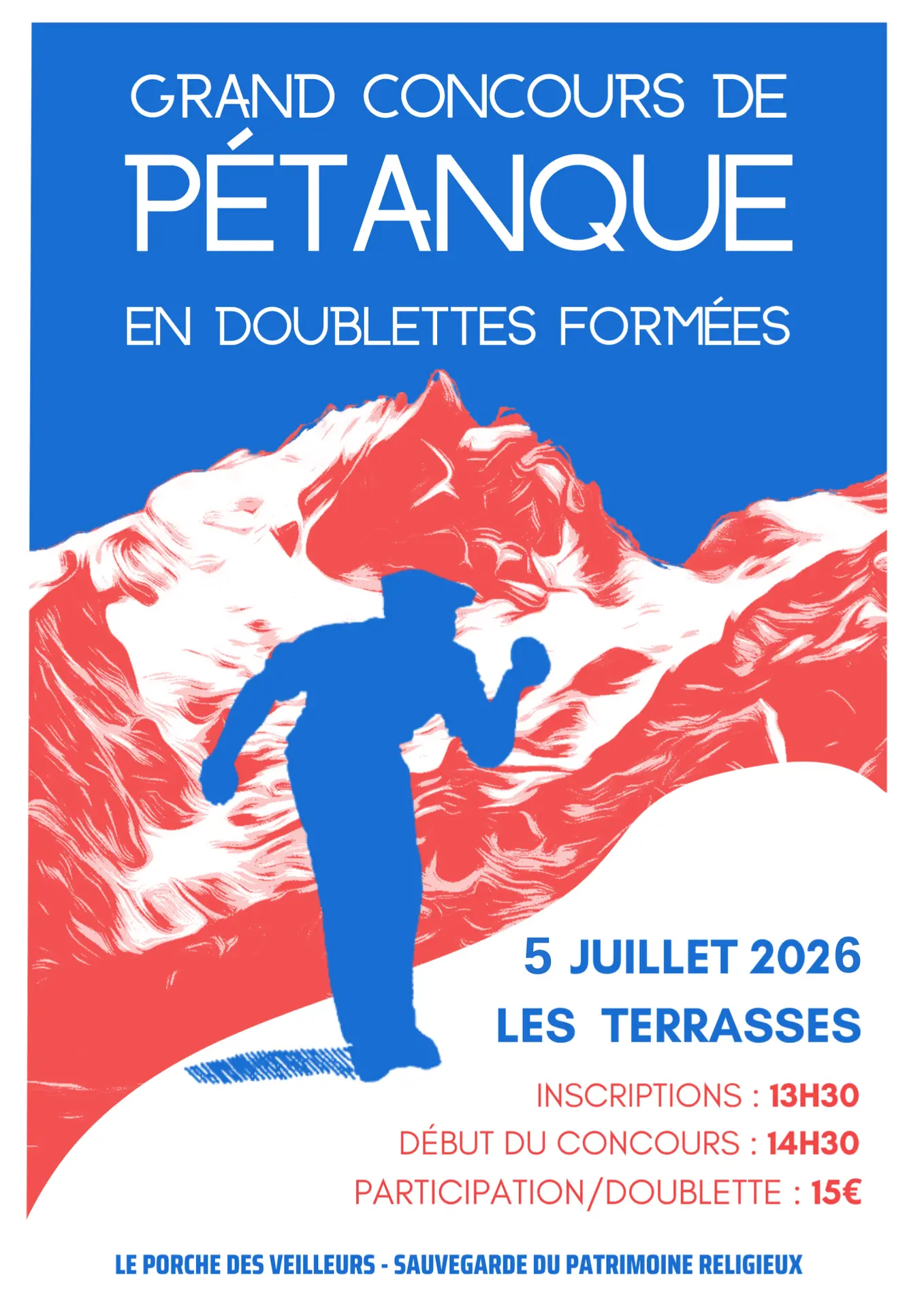 Concours de pétanque - Porche des veilleurs