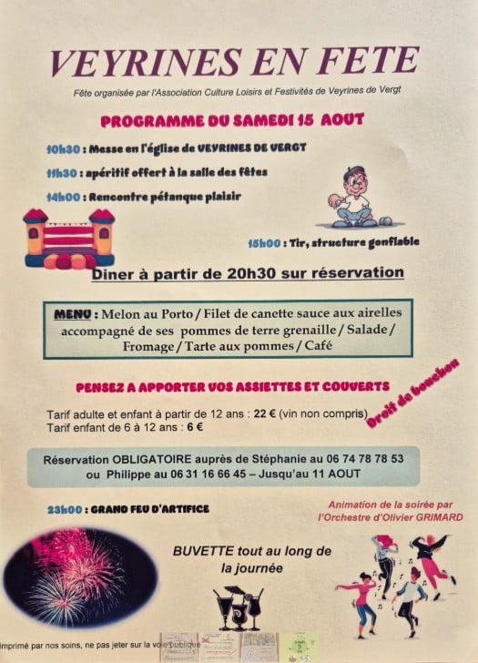 Veyrines en fête