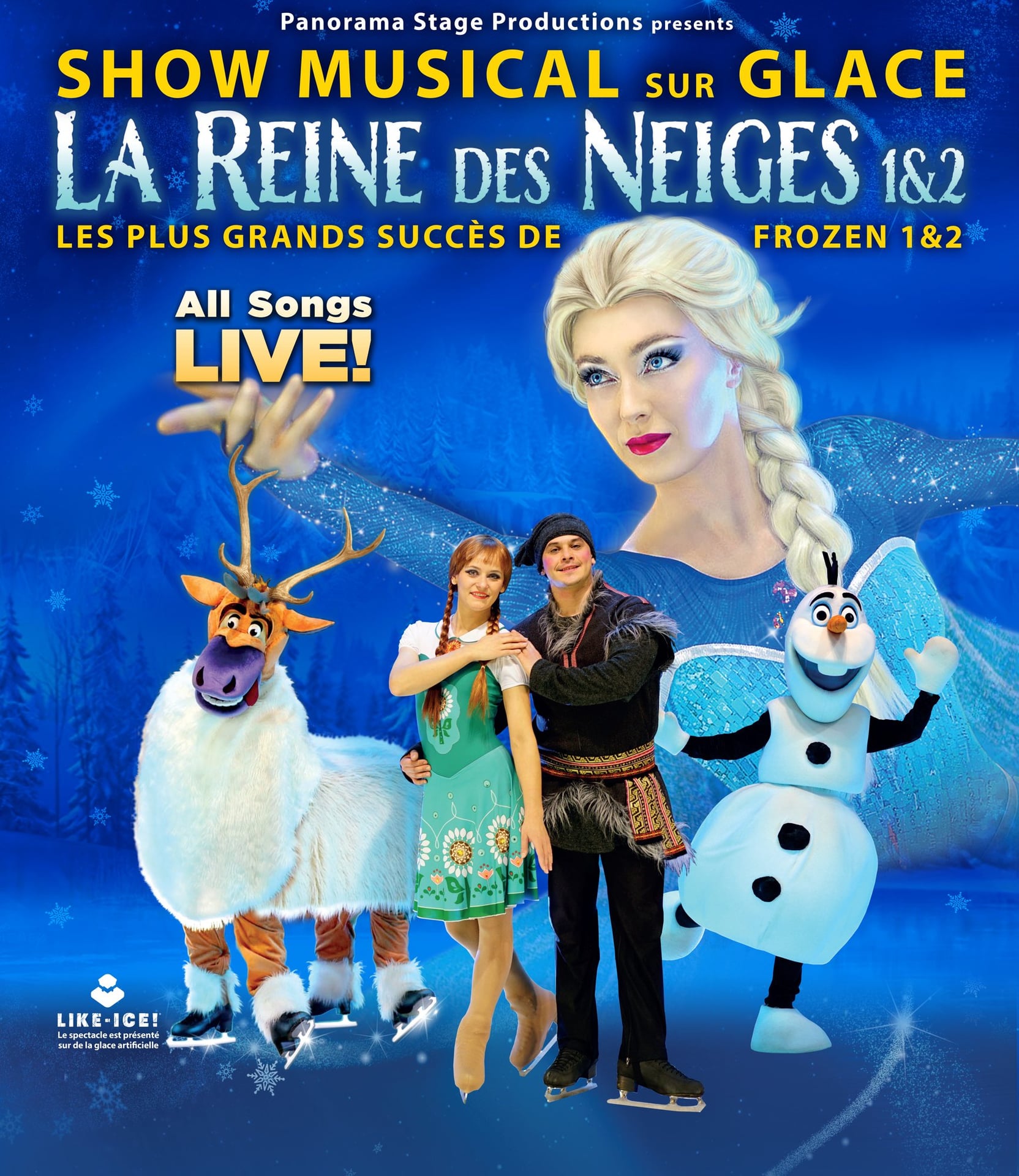 La Reine des Neiges sur Glace 1 et 2