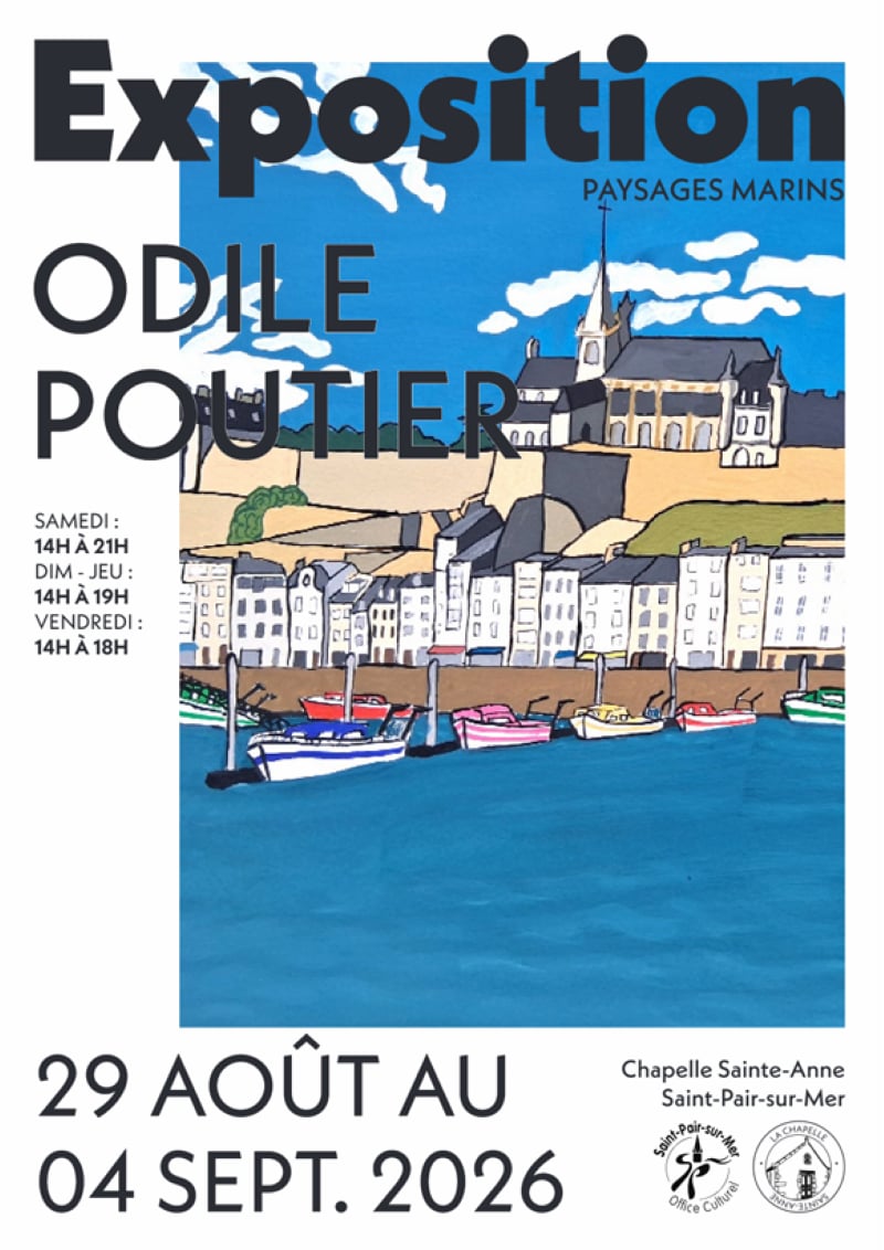 Exposition « Paysage marins » d'Odile Poutier