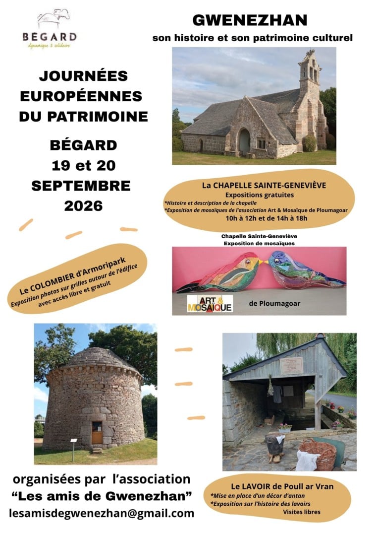 Journées Européennes du Patrimoine à Gwenezhan
