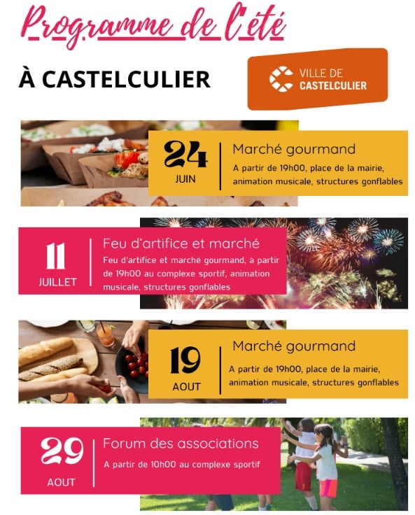 Marché gourmand de Castelculier