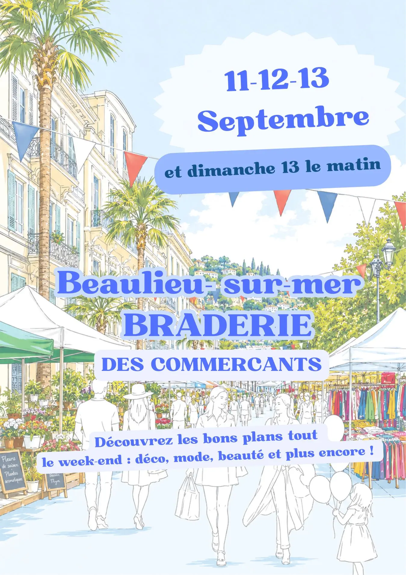 Braderie des Commerçants - Beaulieu-sur-Mer