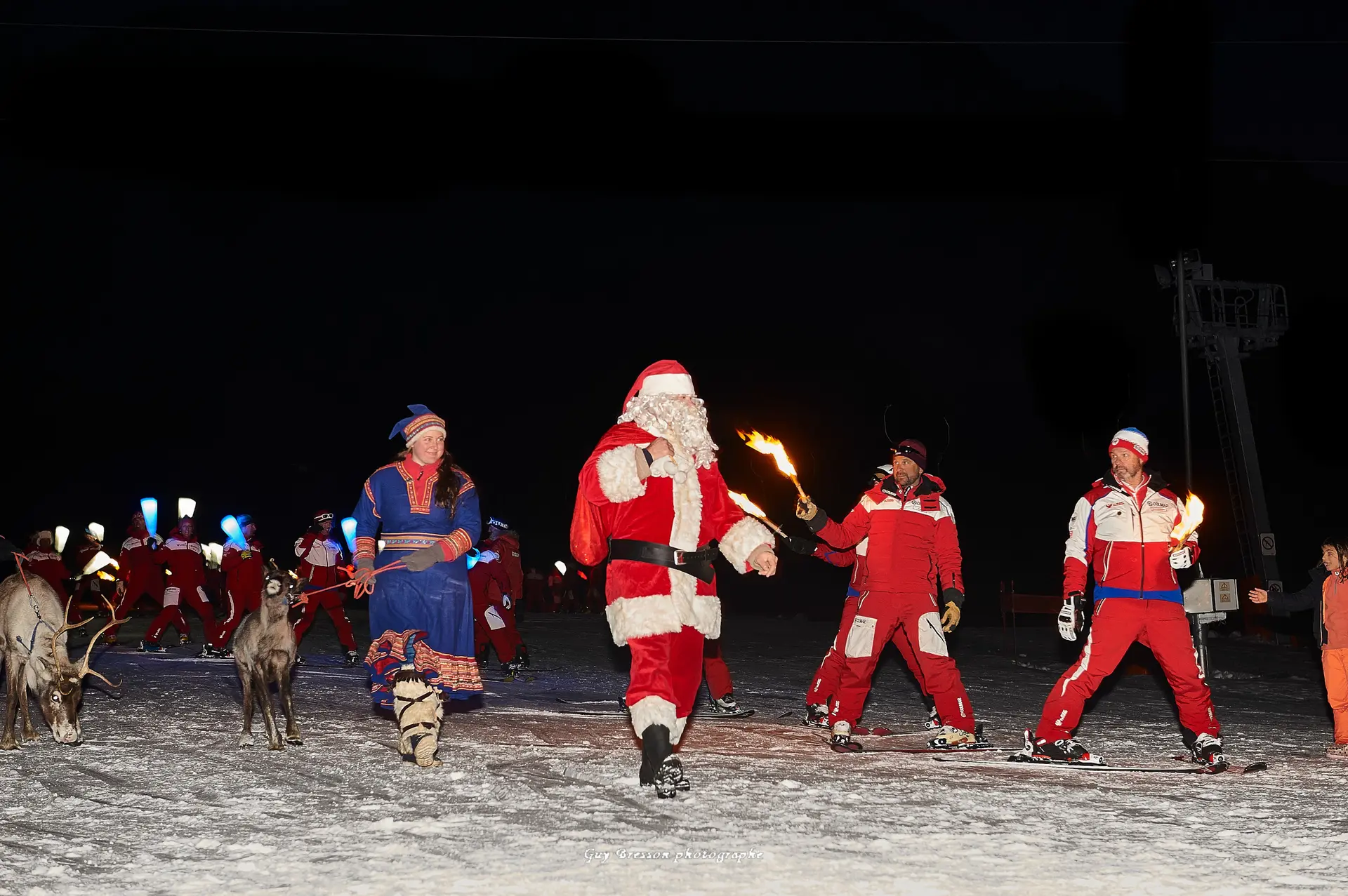 Arrivée du Père Noël