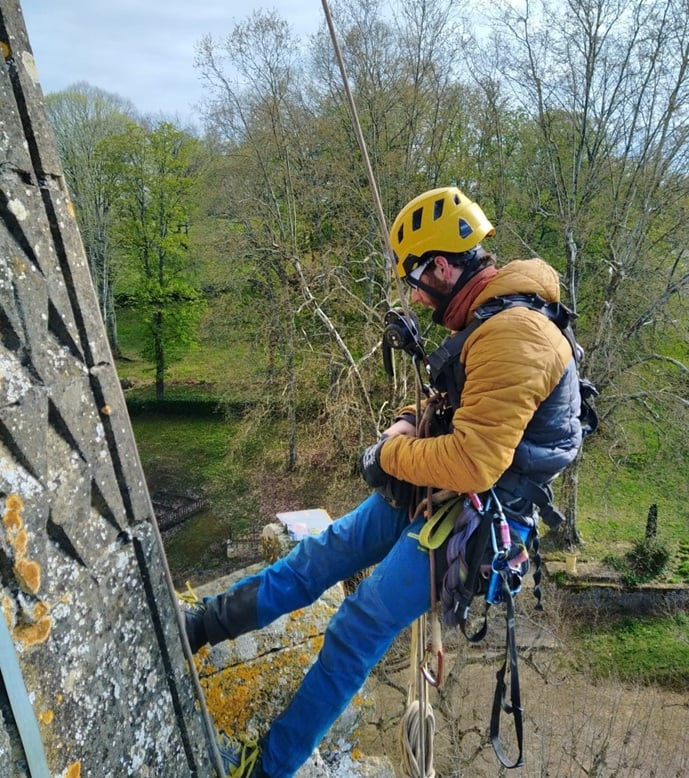 Été actif : Escalade au château