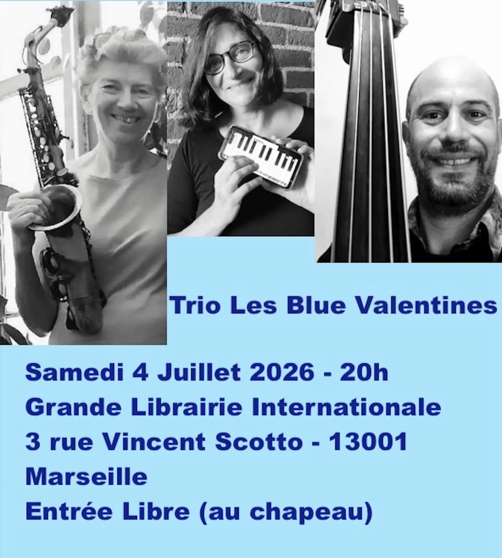 Trio Les Blue Valentines