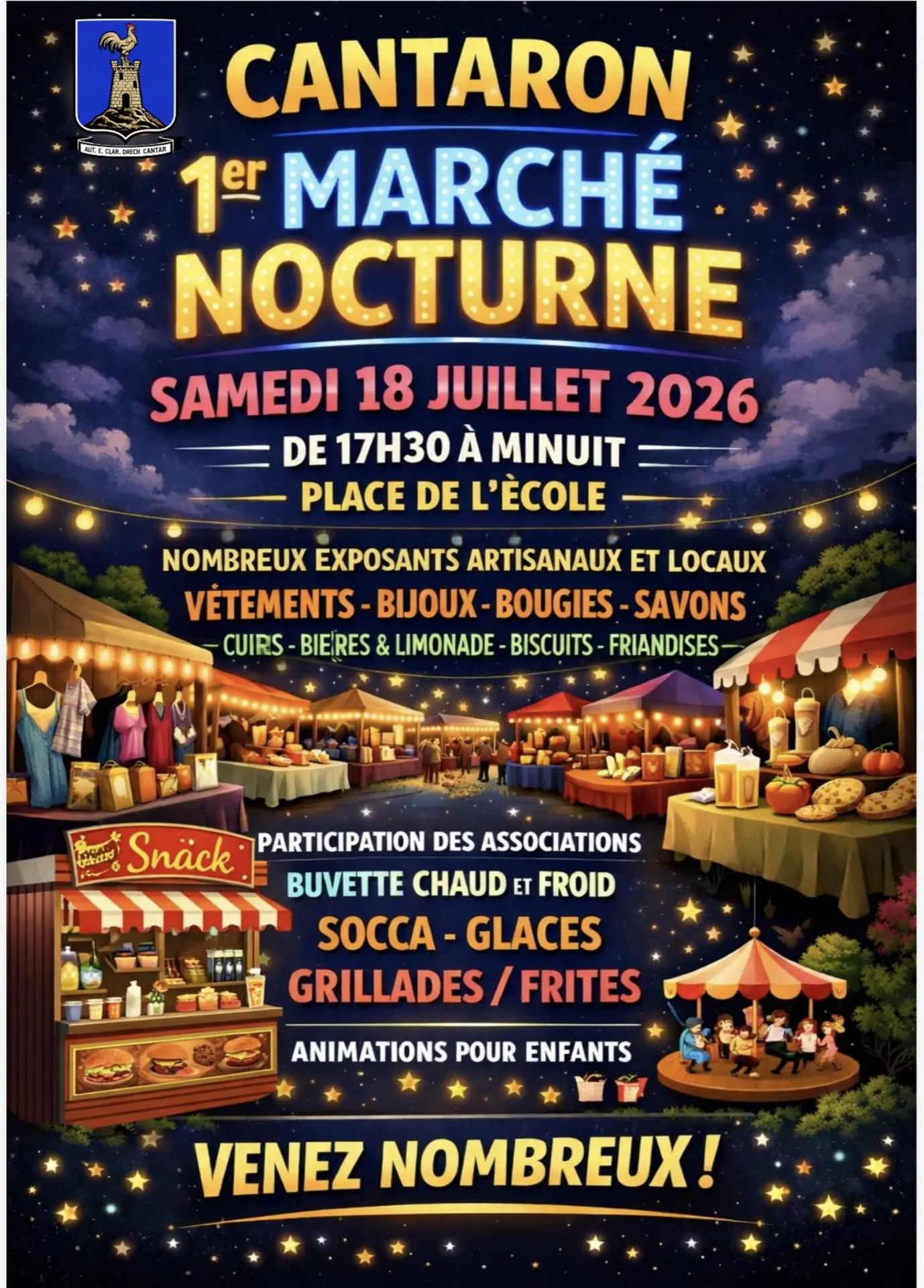 1er marché nocturne