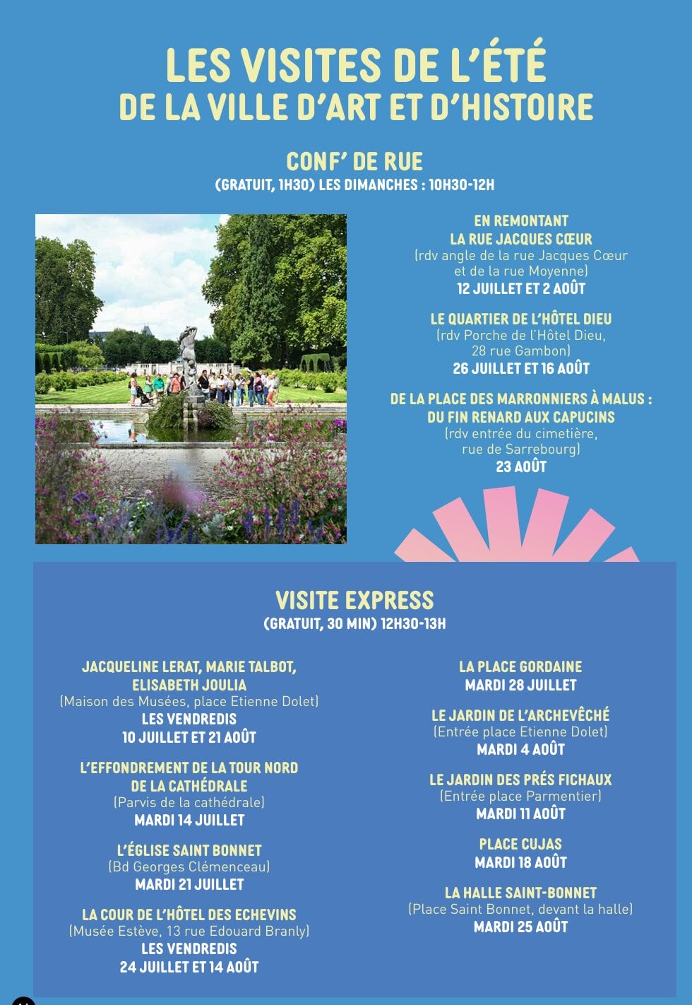 Visites Express : Jaqueline Lerat, Marie Talbot, Elisabeth Joulia