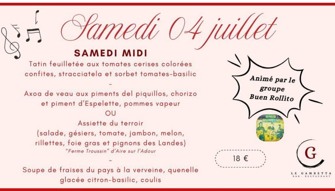 Repas dans la rue