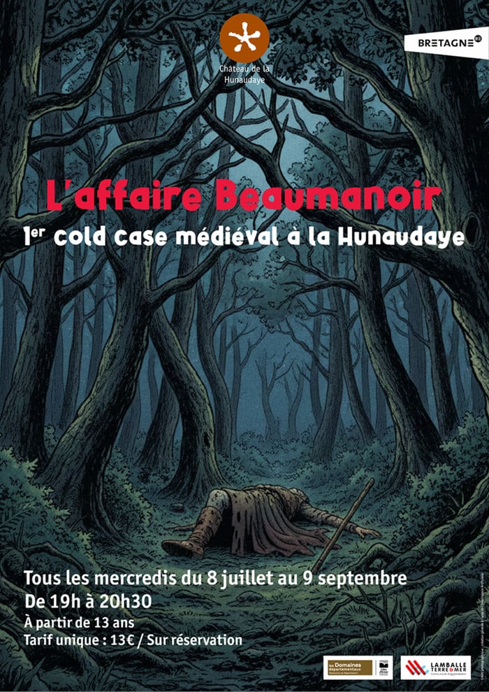 L’affaire Beaumanoir – 1er cold case médiéval à la Hunaudaye