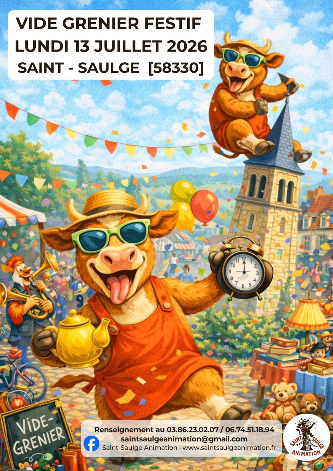 VIDE GRENIER DE ST-SAULGE