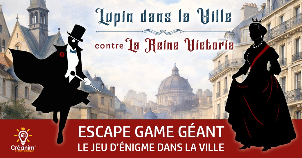 Escape game géant Lupin dans la ville