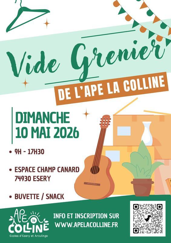 Vide genier de l'ape la colline
