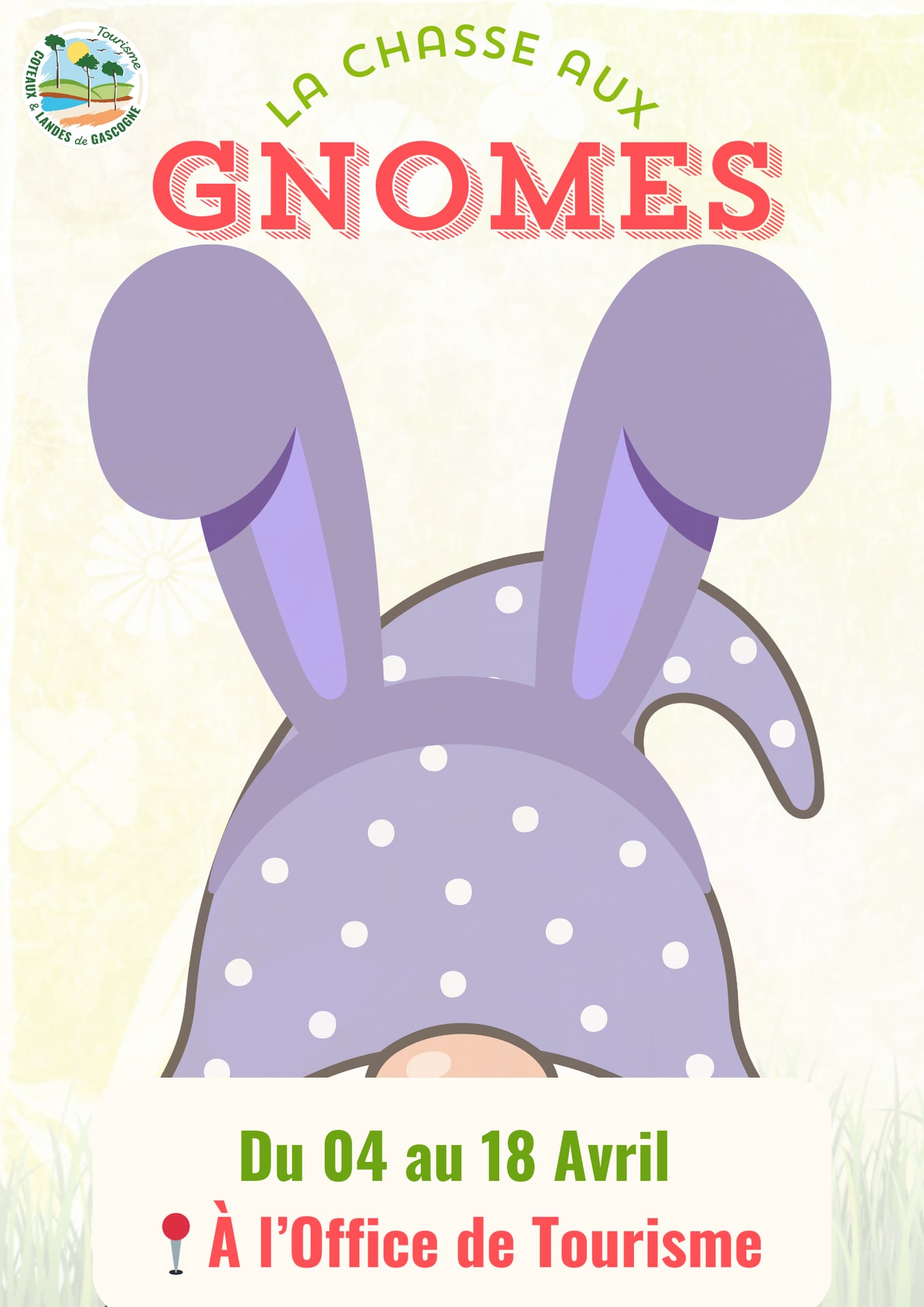 Chasse aux gnomes de Pâques