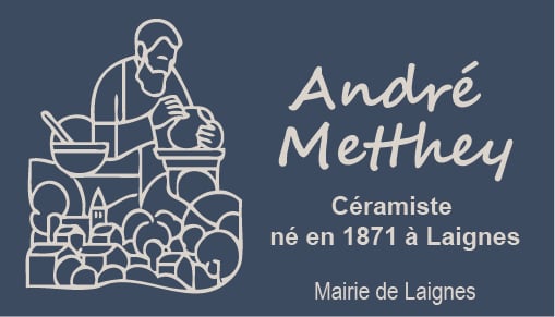 André Metthey céramiste né à Laignes en 1871
