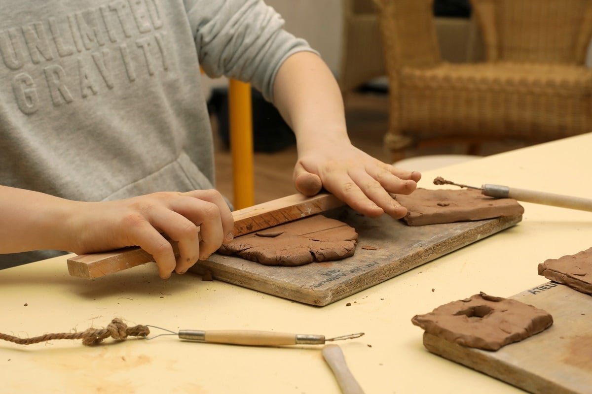 Ateliers "modelage" des vacances d'automne