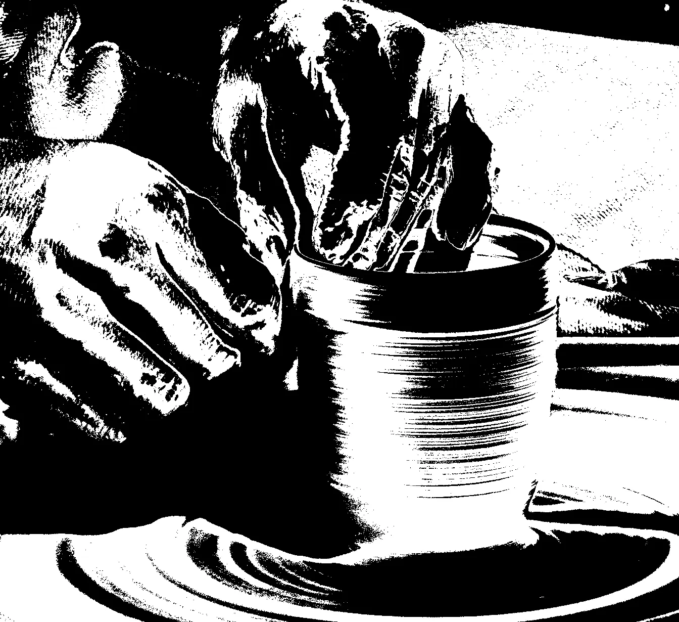 Poterie : démonstrations de tournage