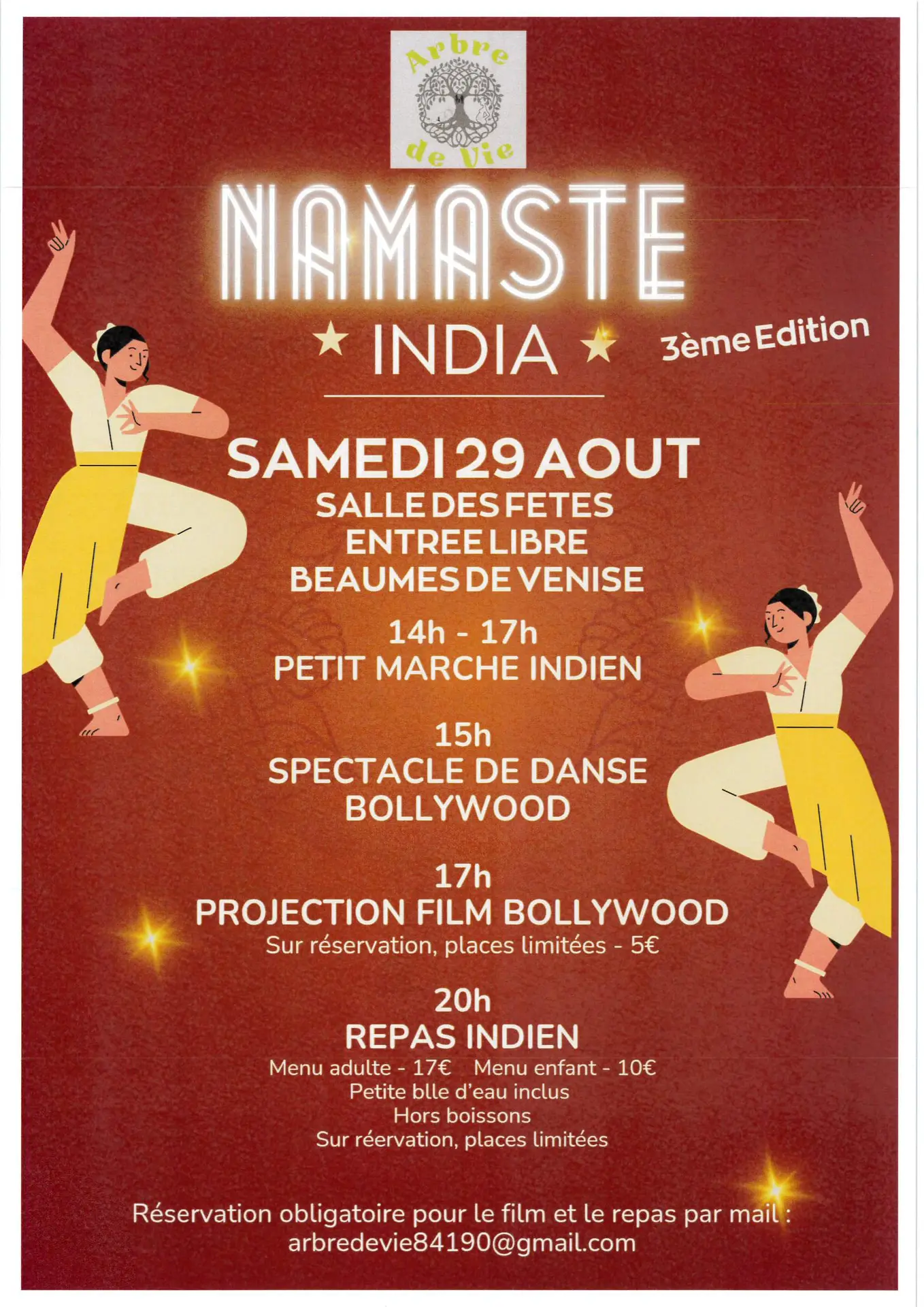 Namaste India - 3ème édition