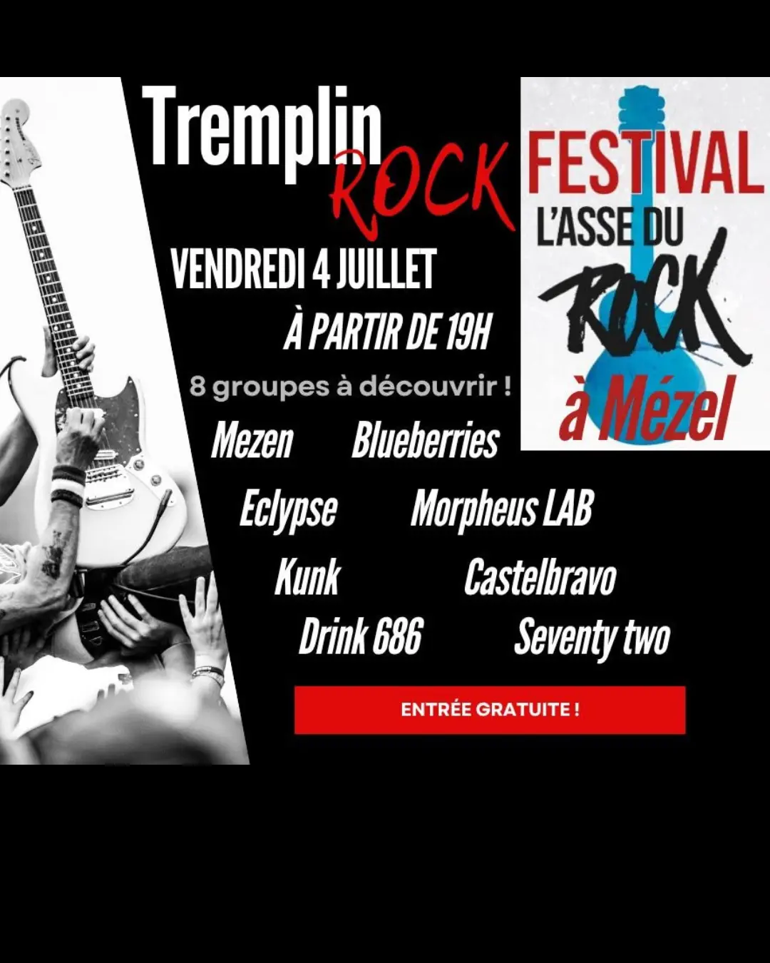 Festival L'Asse du Rock à Mézel