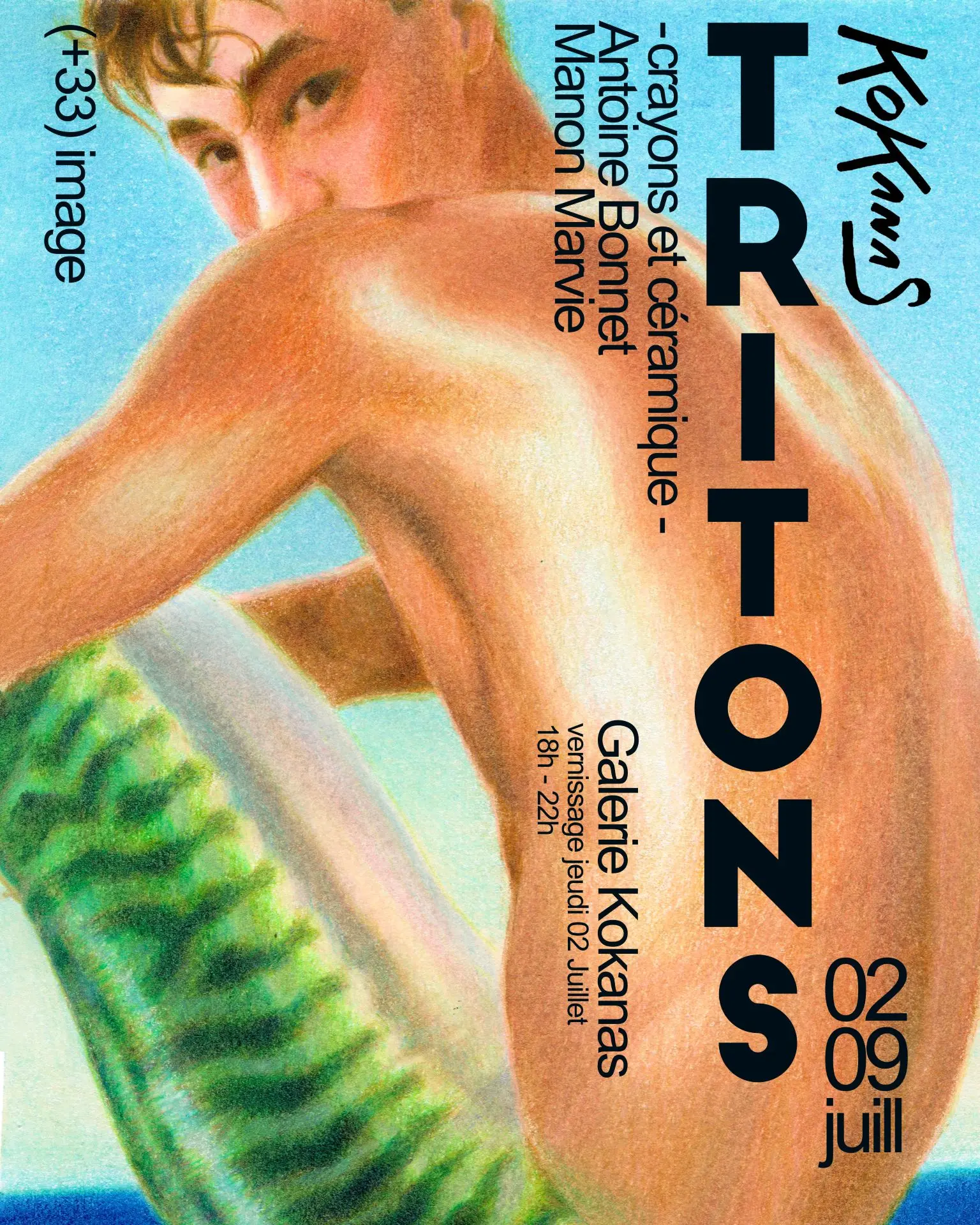 Exposition "Tritons" par Antoine Bonnet