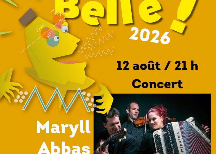 Festival L’Échalapée Belle – Concert Maryll Abbas Trio