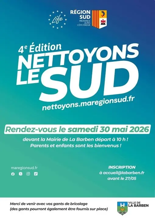 Nettoyons le Sud à La Barben