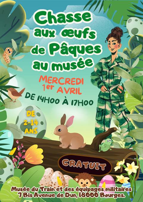Chasse aux Oeufs de Pâques au Musée