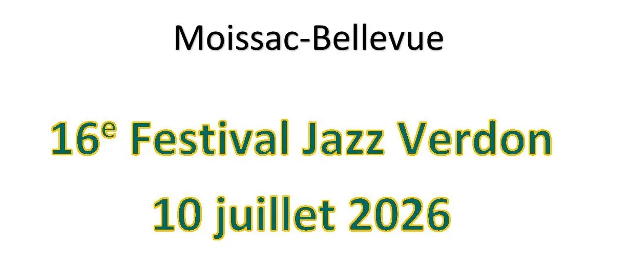 Concert avec le groupe Swing'n Boogie 4et-16e Festival Jazz Verdon