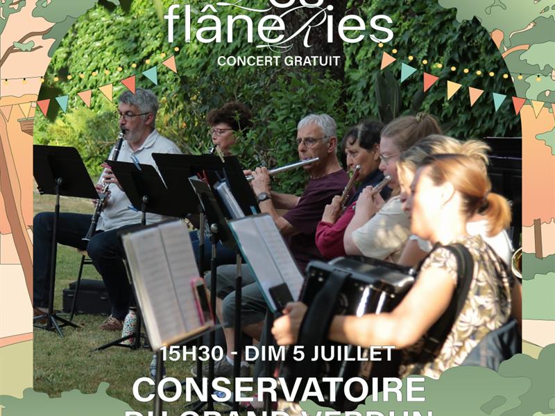 Les Flâneries - Concert du conservatoire du Grand Verdun