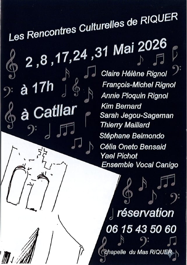 RENCONTRES CULTURELLES DE RIQUER