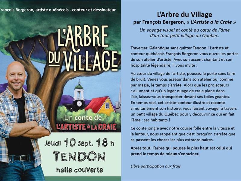 Spectacle conteur "l'arbre à village"