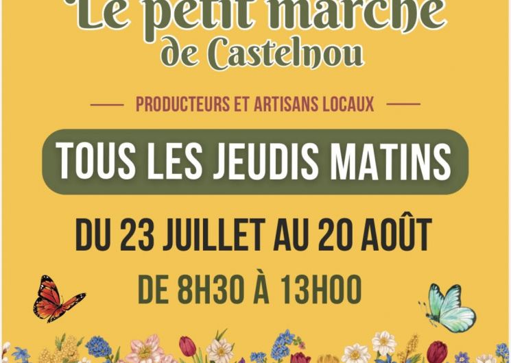 LE PETIT MARCHÉ DE CASTELNOU- LES JEUDIS MATINS