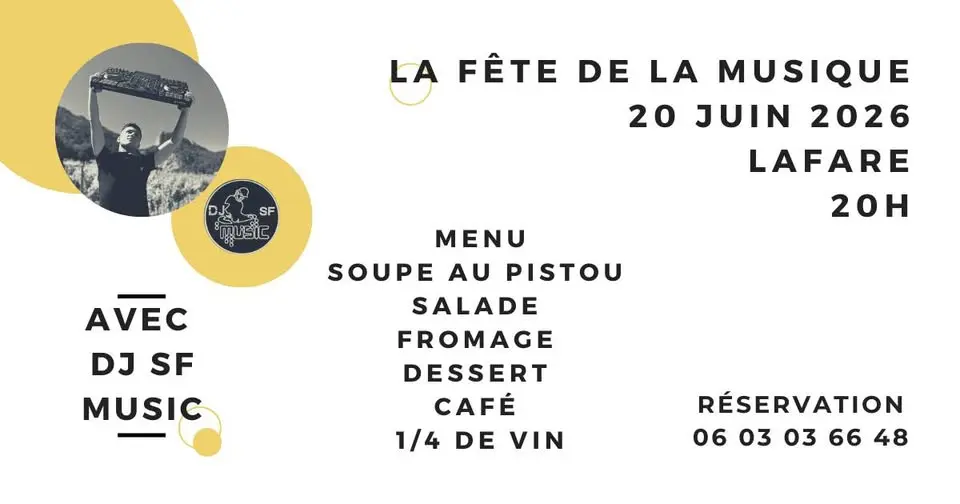 Fête de la musique et Soupe au pistou à Lafare