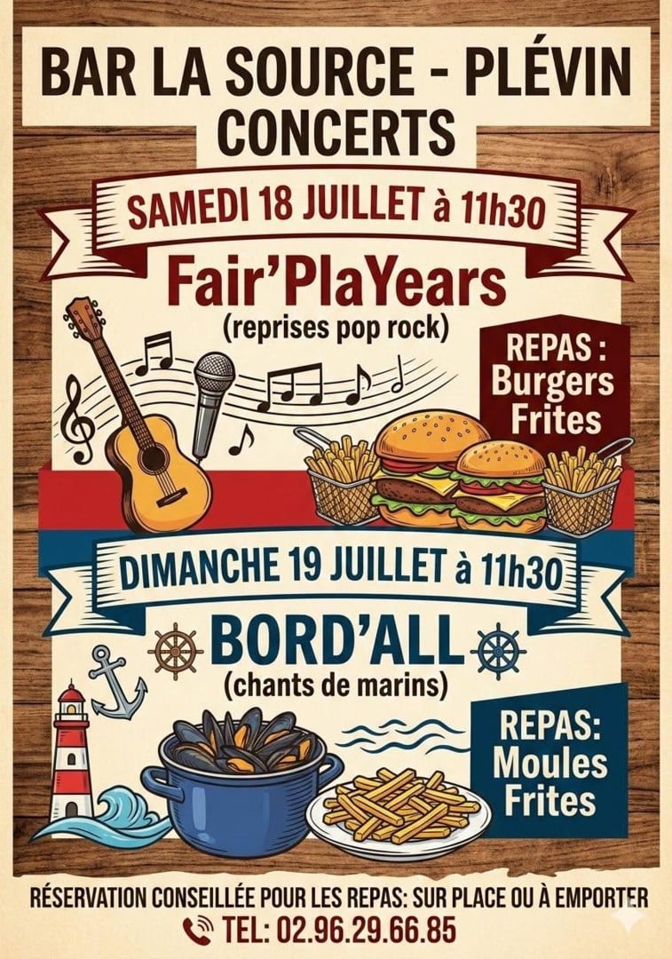 Concerts au Bar la Source