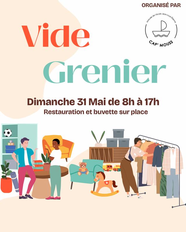Vide grenier de cap mouss