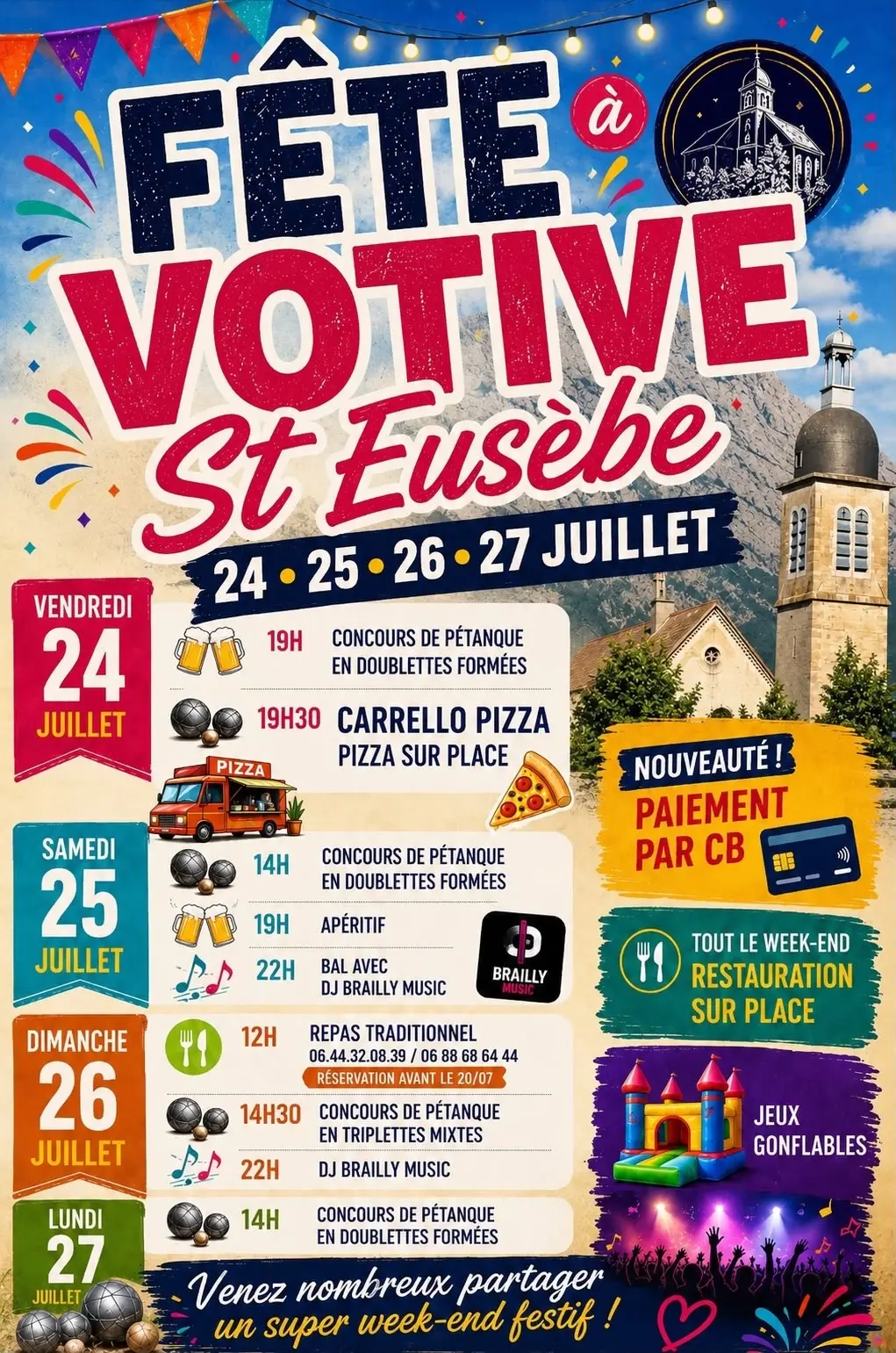 Fête votive de St Eusèbe