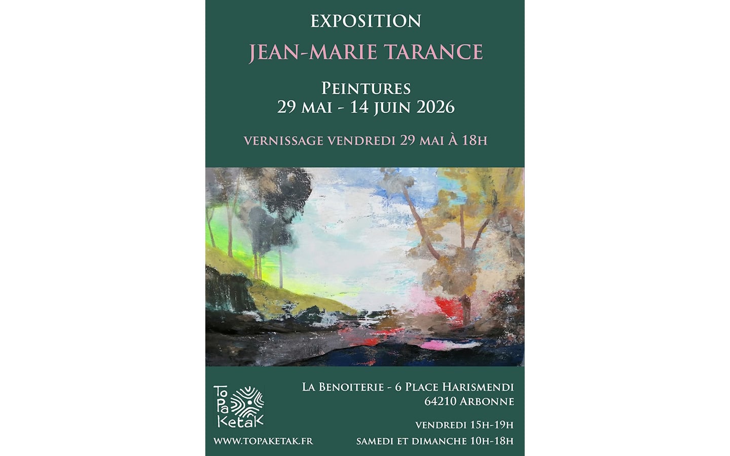 Exposition de Jean-Marie Tarance