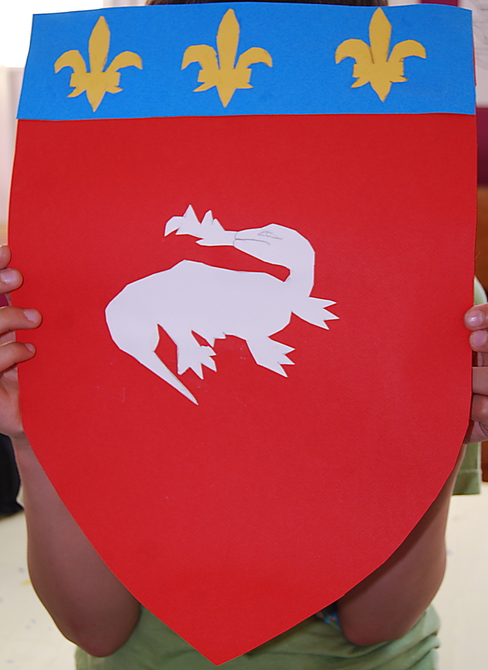 Dessine-moi un blason (4-6 ans)