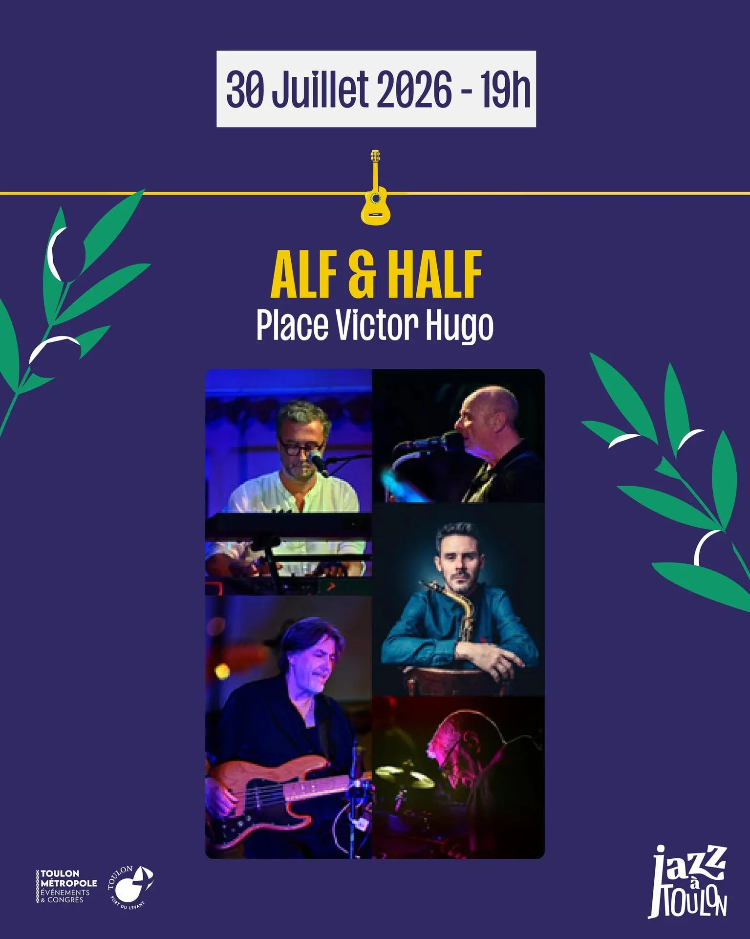 Concert -ALF & half - Le "Off" Jazz à Toulon 2026