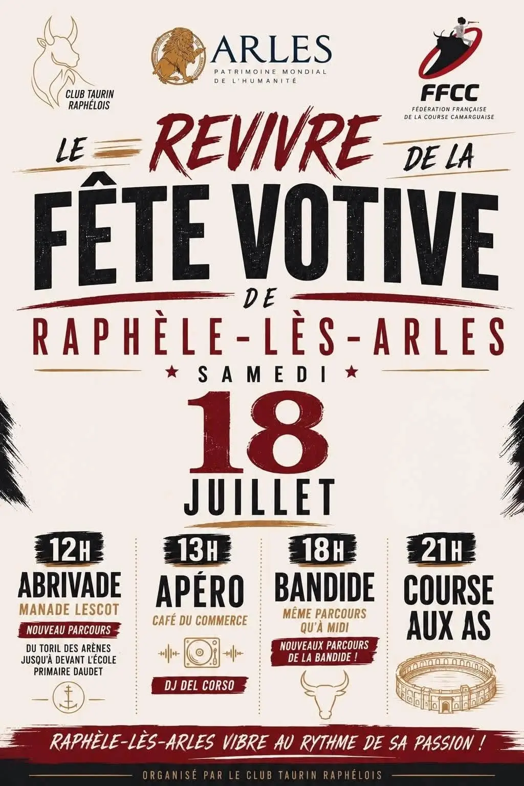 Le Revivre de la fête votive de Raphèle