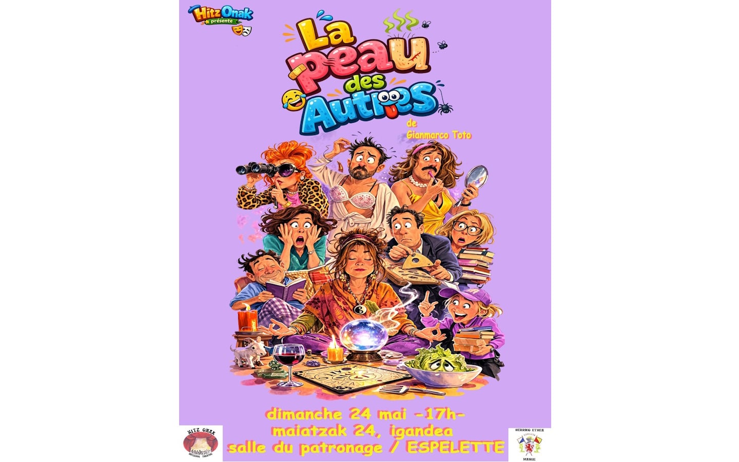 Pièce de théâtre "Dans la peau des autres"