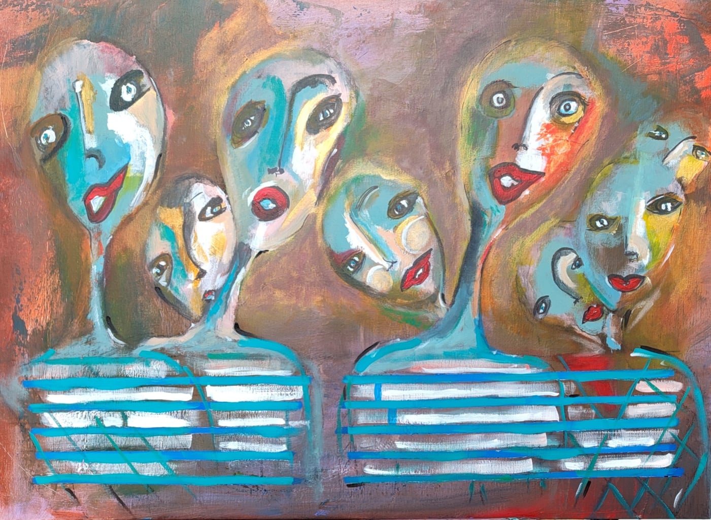 Exposition Peintures et Sculptures Nathalie Godinou et Sylvie Blanc