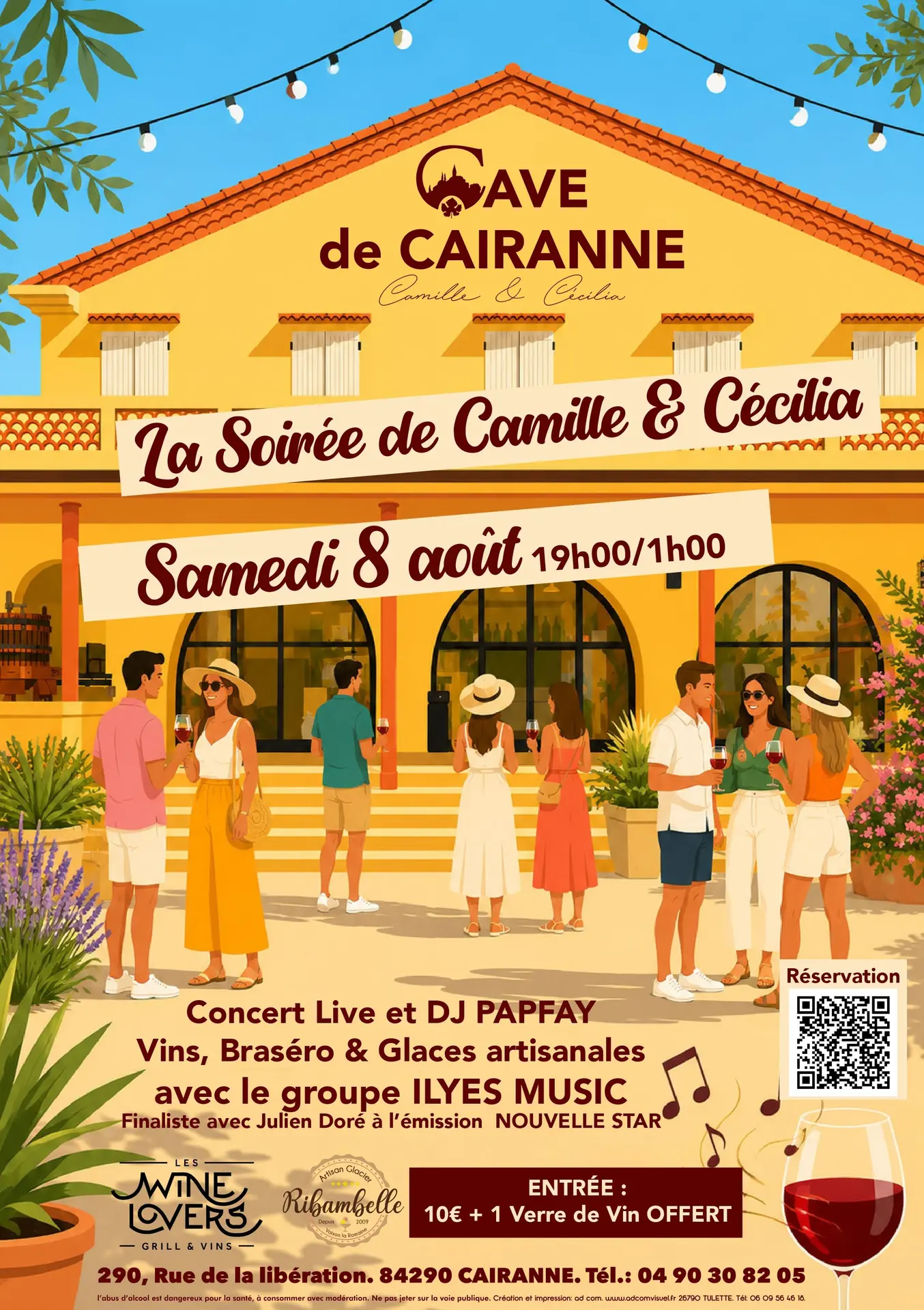 La Soirée Camille & Cécilia