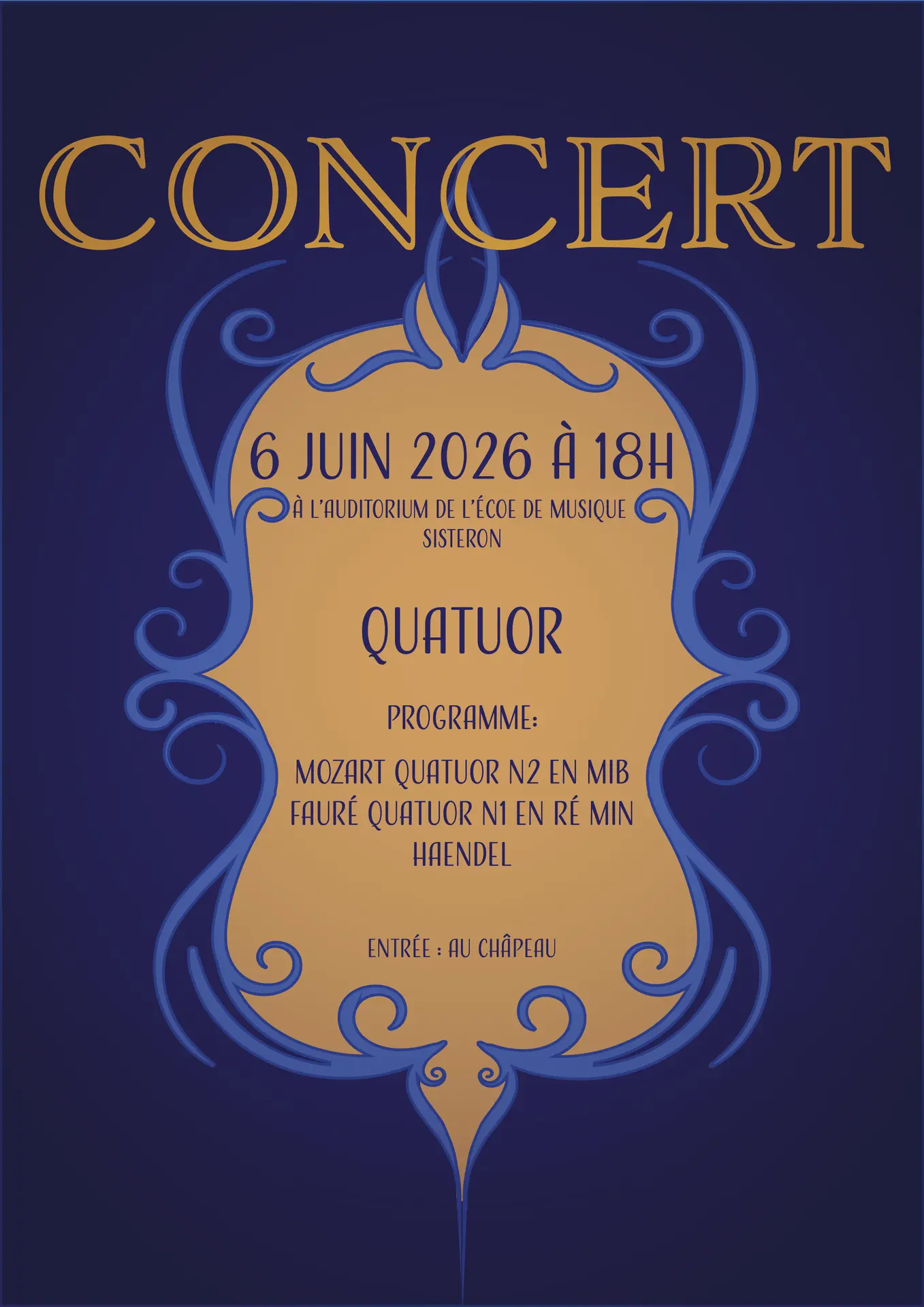 Concert - Quatuor