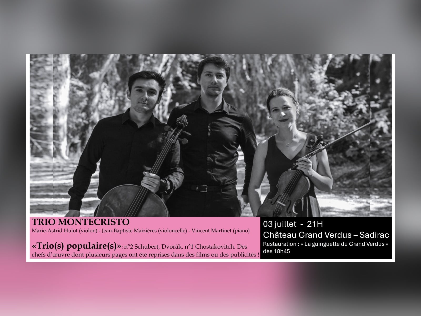 Trio Montecristo – Festival Silva Major