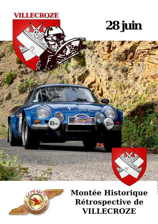 Montée historique rétrospective de Villecroze