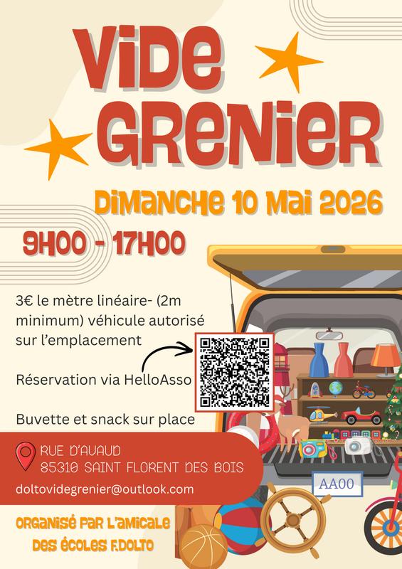 Vide grenier des ecoles publiques françoise dolto