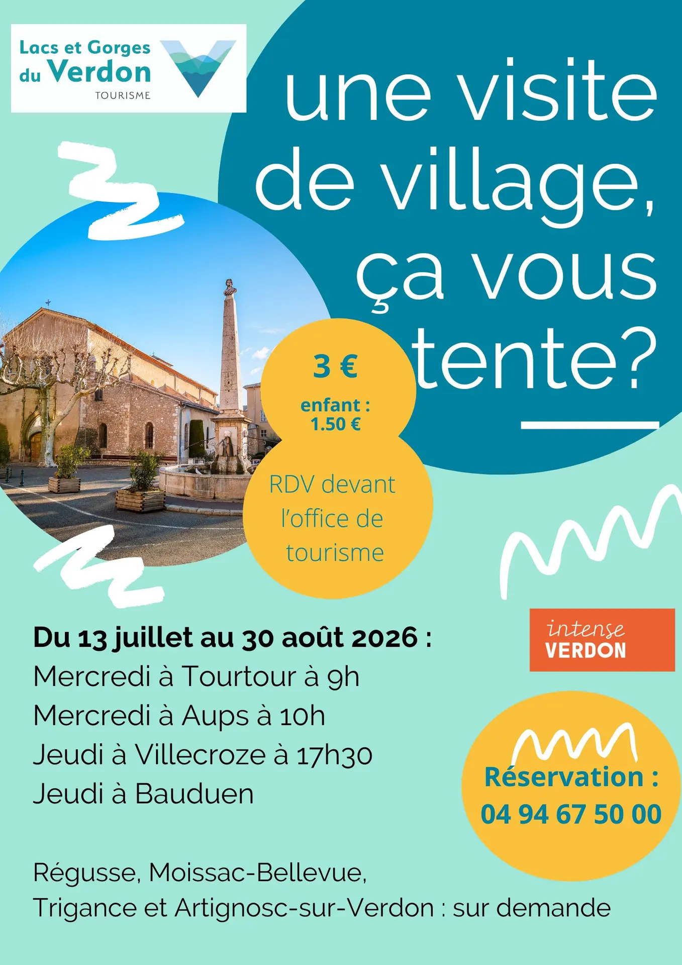 Visites guidées de nos villages