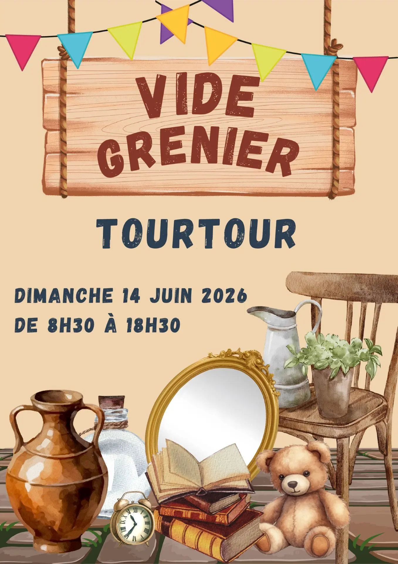Vide-grenier de Tourtour
