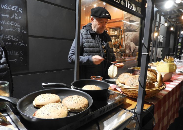 Repas fermier à la Boutique de la ferme